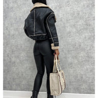 W&W Amsterdam | Luxuriöse Lederjacke