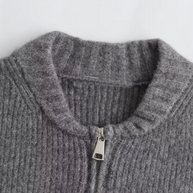 W&W Strickjacke mit Reißverschluss