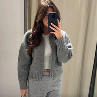 W&W Strickjacke mit Reißverschluss