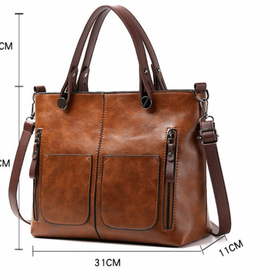 W&W Tote - Altmodische Umhängetasche