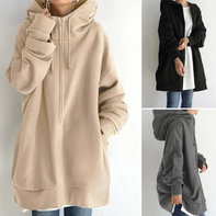 Damen-Hoodie mit Reißverschluss für Herbst/Winter
