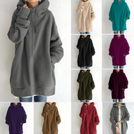 Damen-Hoodie mit Reißverschluss für Herbst/Winter