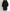Schwarz Winter-Kapuzenpullover mit Reißverschluss