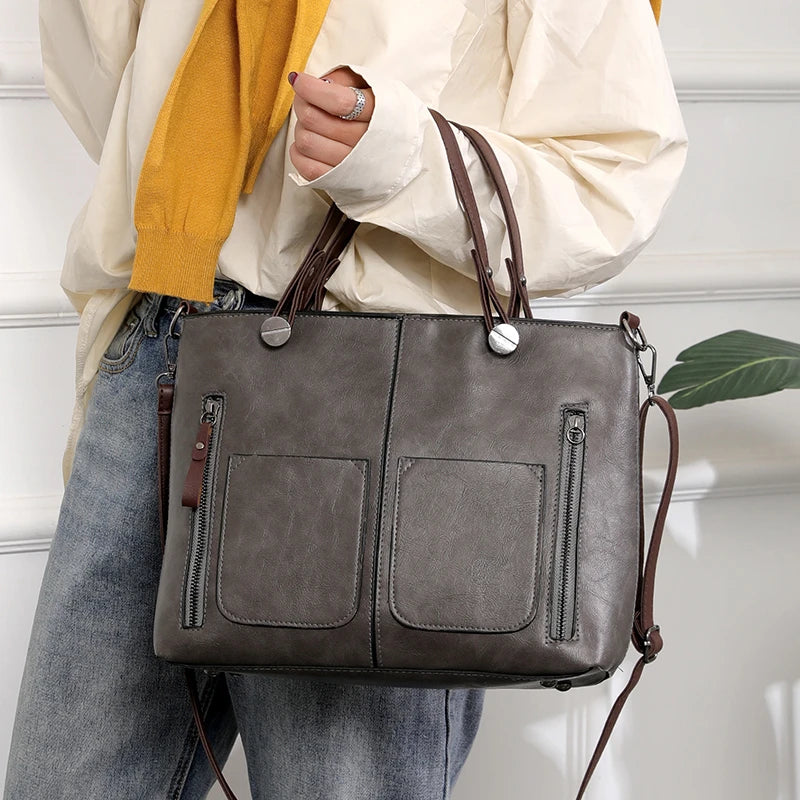 W&W Tote - Altmodische Umhängetasche