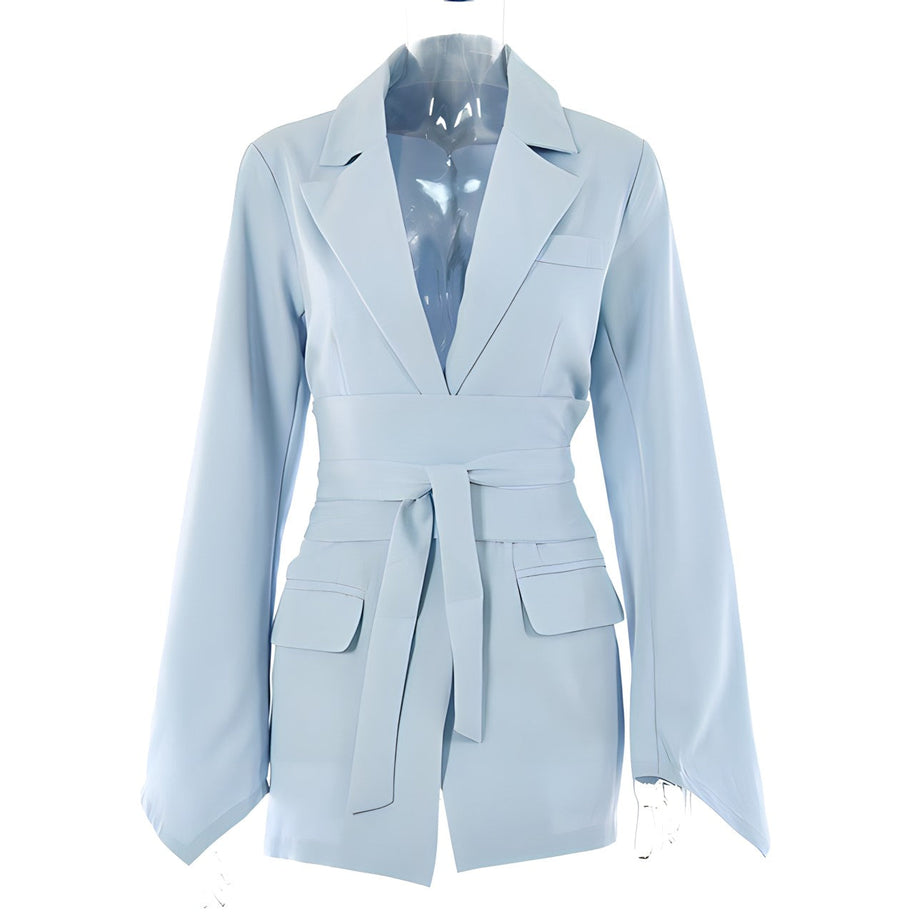 W&W - Eleganter Blazer mit Gürtel