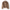Backansicht einer walnuss braun edge lederjacke