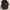 Eine schwarze Wendejacke mit Kapuze, Reißverschluss und Tasche