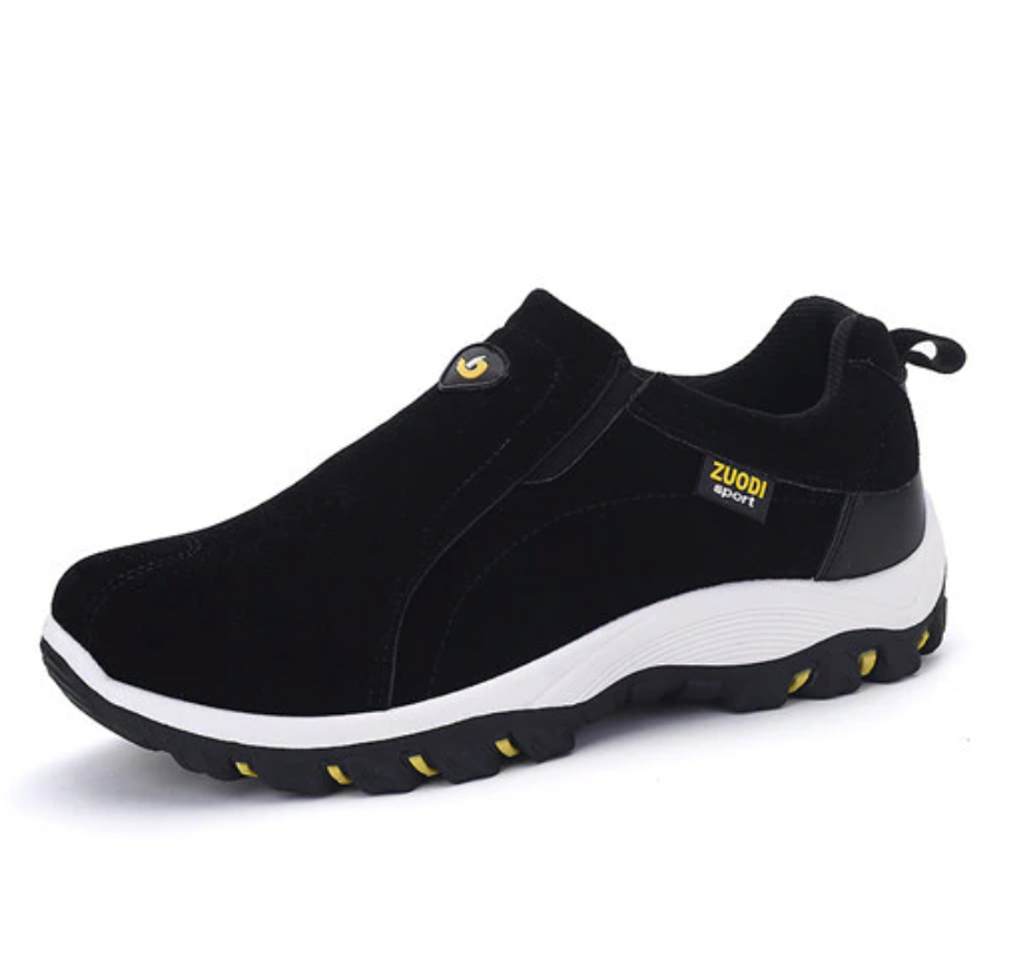 Schwarz orthopädische schuhe