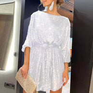 WOLF Lockeres Mini Partykleid