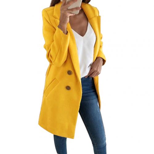 AUROZA – Ein eleganter langer Blazermantel - FashionWOLF