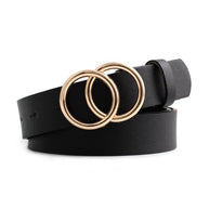 Beltona - Damen-Ledergürtel mit O-Ring-Schnalle - FashionWOLF