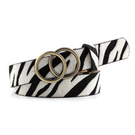 Beltona - Damen-Ledergürtel mit O-Ring-Schnalle - FashionWOLF