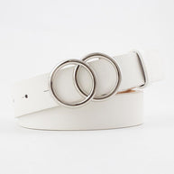 Beltona - Damen-Ledergürtel mit O-Ring-Schnalle - FashionWOLF