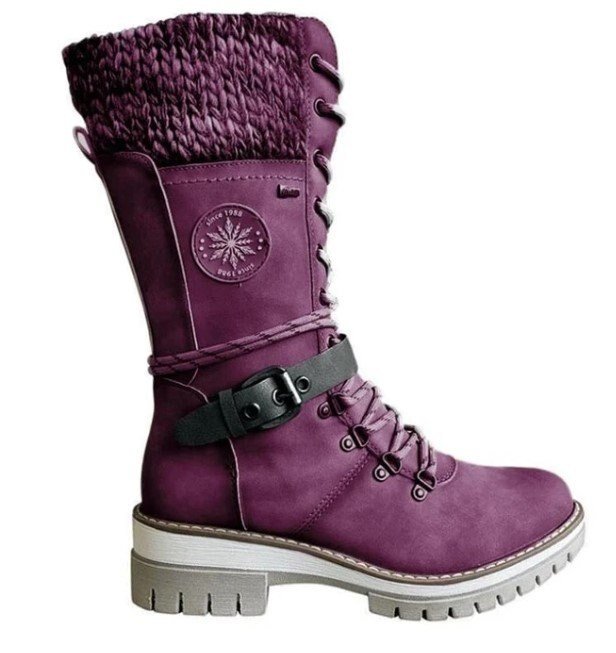 Bootlix - Bequeme Damenstiefel mit rutschfester Sohle - FashionWOLF