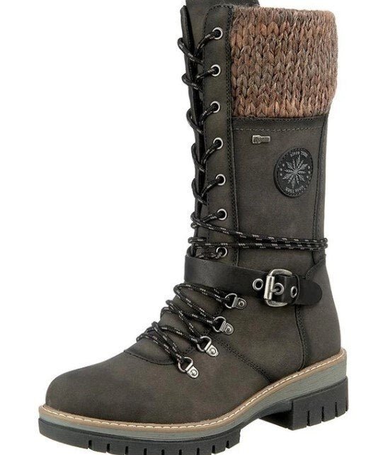 Bootlix - Bequeme Damenstiefel mit rutschfester Sohle - FashionWOLF
