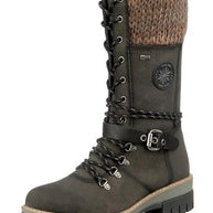 Bootlix - Bequeme Damenstiefel mit rutschfester Sohle - FashionWOLF