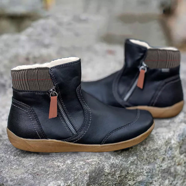 W&W - Wasserdichte, orthopädische Lederstiefel