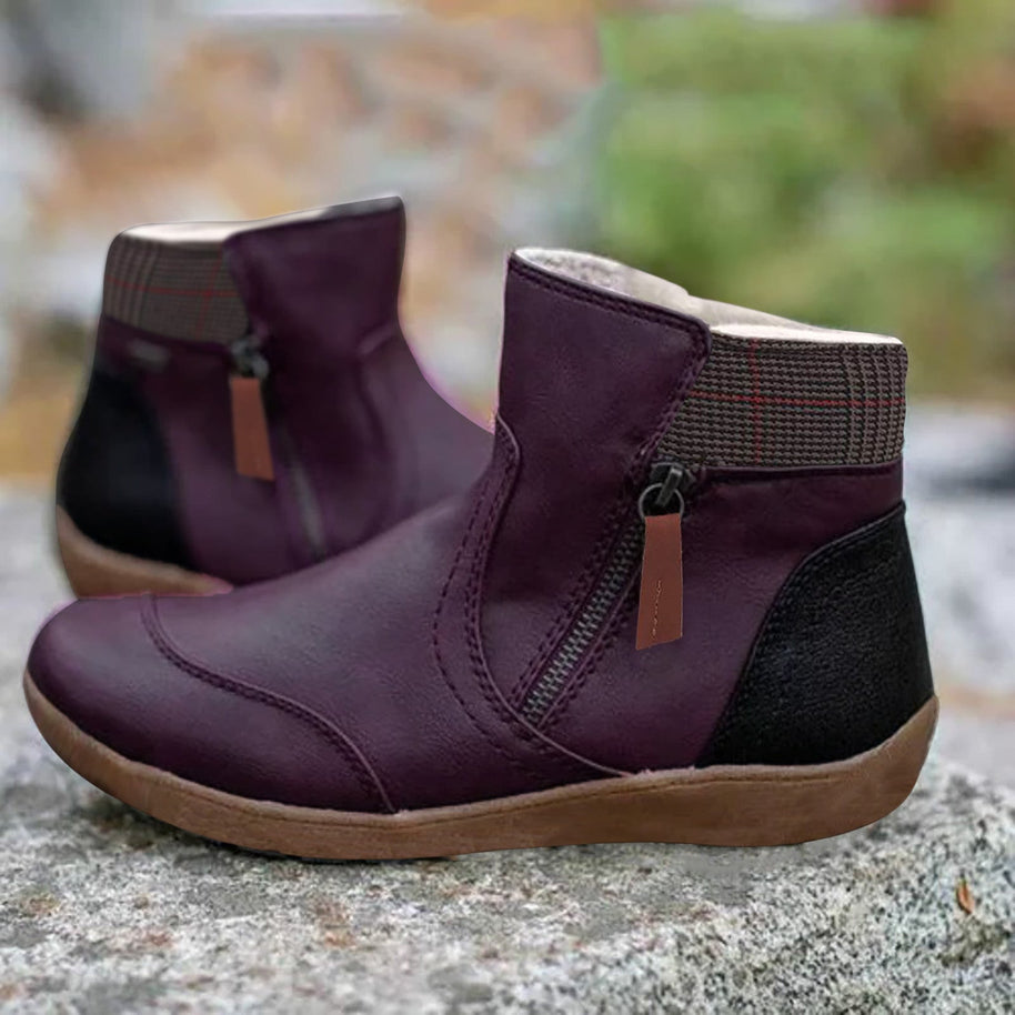 W&W - Wasserdichte, orthopädische Lederstiefel