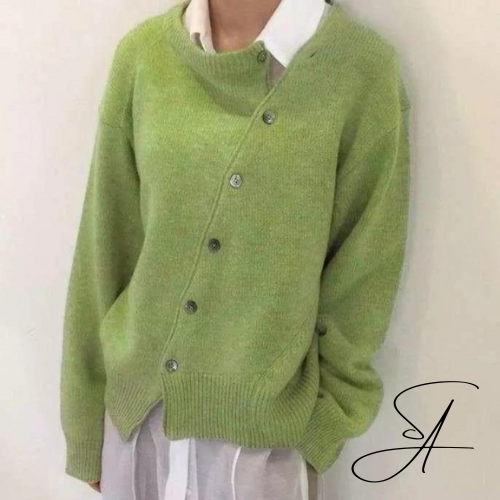 WOLFF | Wickel-Cardigan mit stilvollen Knopfdetails