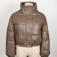 Hovis - Damen-Steppjacke aus wasserabweisendem Leder - FashionWOLF