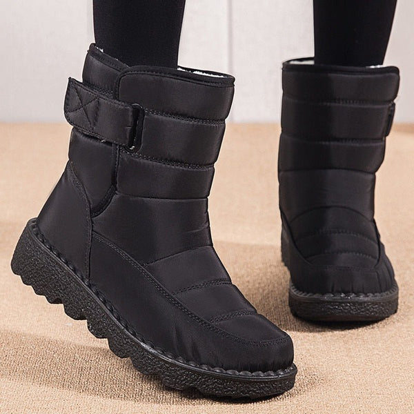 Korbin - Gefütterte Winter-Stiefeletten für Frauen - FashionWOLF