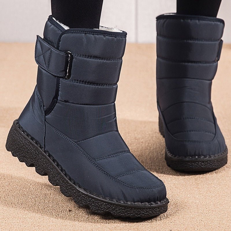 Korbin - Gefütterte Winter-Stiefeletten für Frauen - FashionWOLF