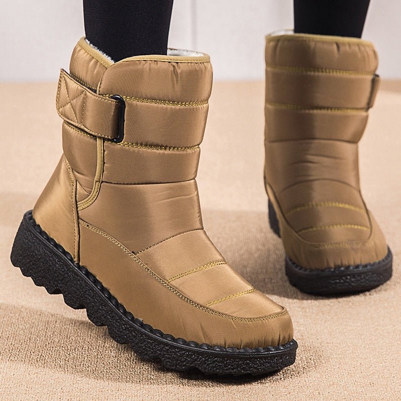 Korbin - Gefütterte Winter-Stiefeletten für Frauen - FashionWOLF