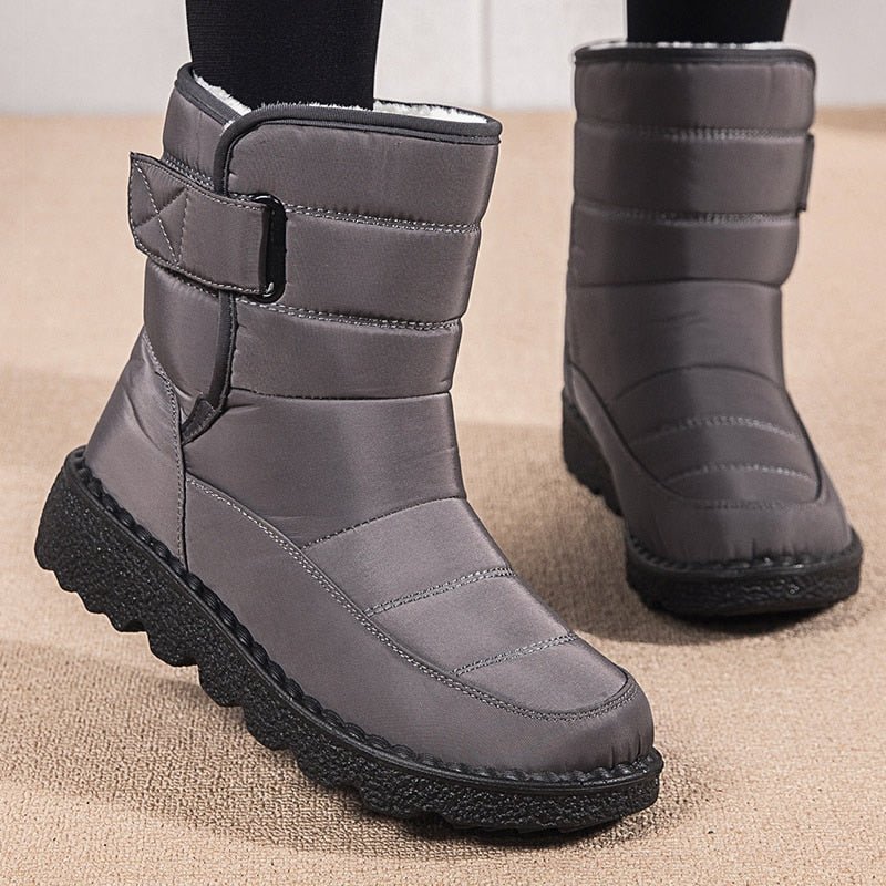 Korbin - Gefütterte Winter-Stiefeletten für Frauen - FashionWOLF