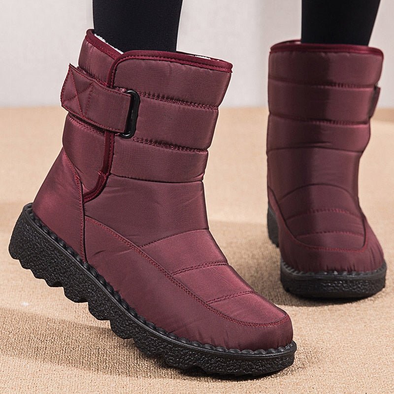 Korbin - Gefütterte Winter-Stiefeletten für Frauen - FashionWOLF