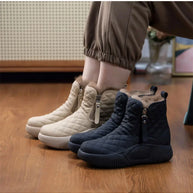 W&W - Rutschfeste Plüschstiefel