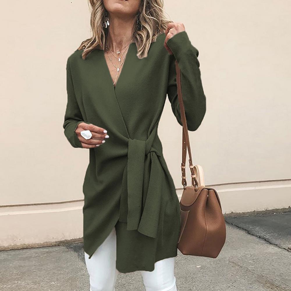 MECOVE - Elegante Damen-Strickjacke - FashionWOLF