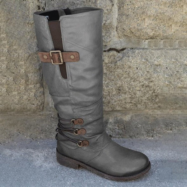 Mossara - Halbhohe Winterstiefel für Frauen - FashionWOLF