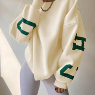 W&W Fleece-Kapuzenpullover