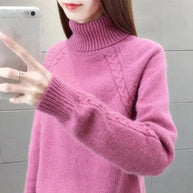 W&W – Eleganter Rollkragenpullover für Damen