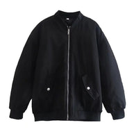 W&W - Übergroße Bomberjacke für Frauen