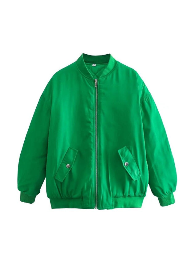 W&W - Übergroße Bomberjacke für Frauen