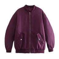 W&W - Übergroße Bomberjacke für Frauen
