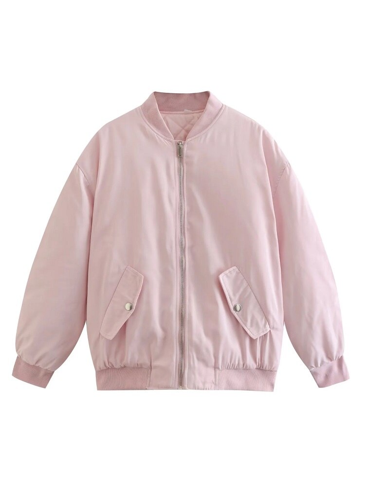W&W - Übergroße Bomberjacke für Frauen