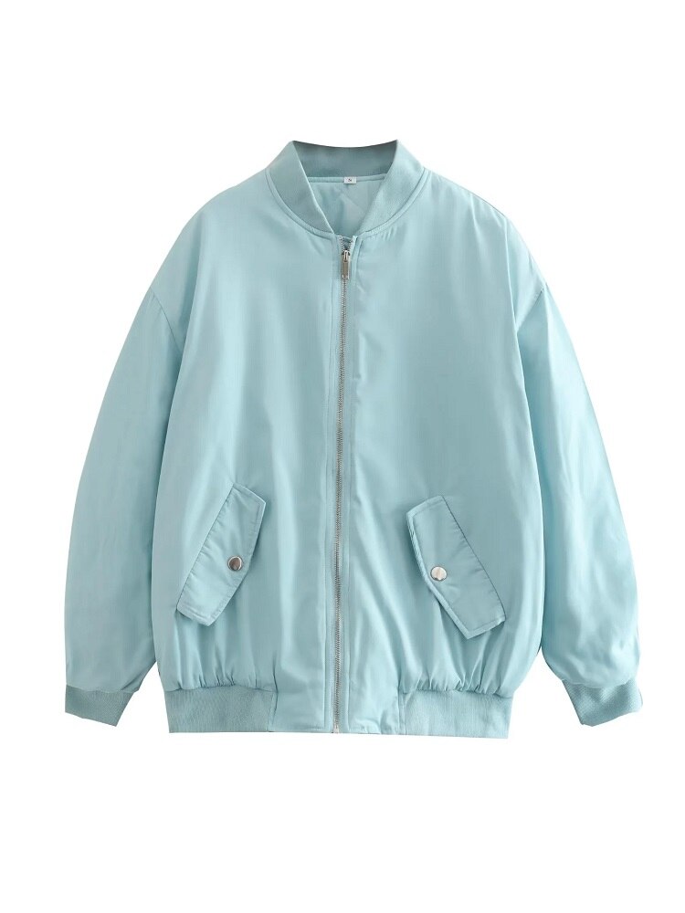 W&W - Übergroße Bomberjacke für Frauen