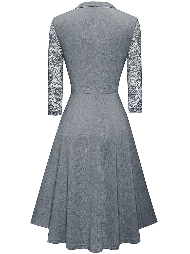 WOLF Ausgehöhltes Spitzenkleid - Wolf Fashion