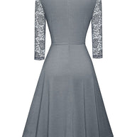 WOLF Ausgehöhltes Spitzenkleid - Wolf Fashion