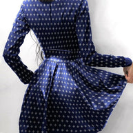 WOLF Leder-Reißverschluss Minikleid - FashionWOLF